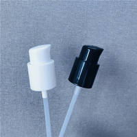Pompa Dispenser Losion grosir tutup plastik aluminium mewah 24 410 tutup emas hitam