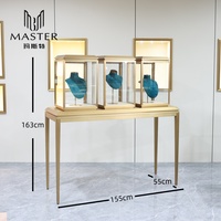 Diseño Interior de Joyería MASTER Retail, Muebles de Exhibición para Joyería Personalizada, Vitrina para Joyería de Oro
