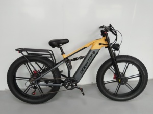 Vélo électrique tout-terrain 26 pouces à pneus larges, double moteur 48V 20Ah, freins à disque hydrauliques, moyeu arrière, pour adultes V1 - Product Image 1