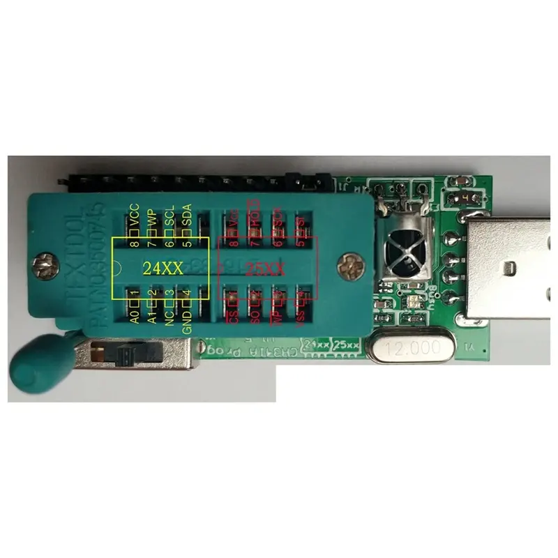 CH341A Programmeer Module V1.7 – Met 1.8V Level Shift, Voor 24/25/93/45/95 Chips 3 miniatura
