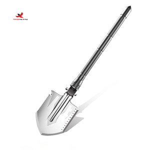 Pala Plegable Multiusos de Acero al Carbono para Supervivencia, Camping, Rescate, Mochila, Todoterreno, Herramienta EDC Compacta, GZ RTS, Pedido Mixto al por Mayor - Product Image 1