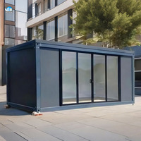 Conteneur mobile pliable et modulaire de 20 pieds, respirant, moderne, type Tiny House, préfabriqué, pliable rapidement, en kit, de Chine MZ ECO