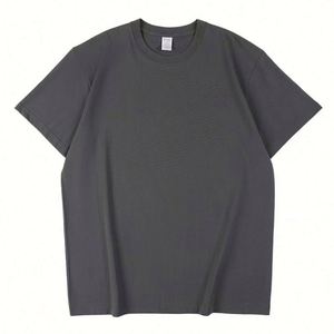 Design Custom logo Pure Cotton T-<b>shirt</b> High Quality Solid Color Casual Style logo Custom Design - Product Image 3