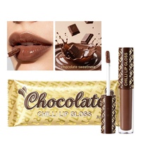 Gloss à lèvres repulpant hydratant, non desséchant, facile à appliquer, marque privée, effet repulpeur instantané chocolat