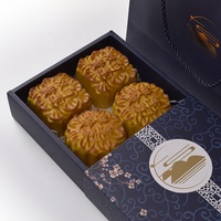 Boîte d'emballage alimentaire pour gâteaux de lune, boîte à pâtisserie personnalisée pour gâteaux, biscuits de Noël, sushis avec pelliculage mat et logo