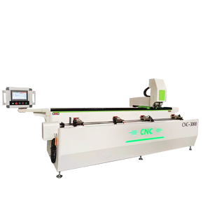 Machine de fraisage et de perçage CNC à double tête pour profilés aluminium de 3000 mm, idéale pour les portes en aluminium et les usines de fabrication - Product Image 2
