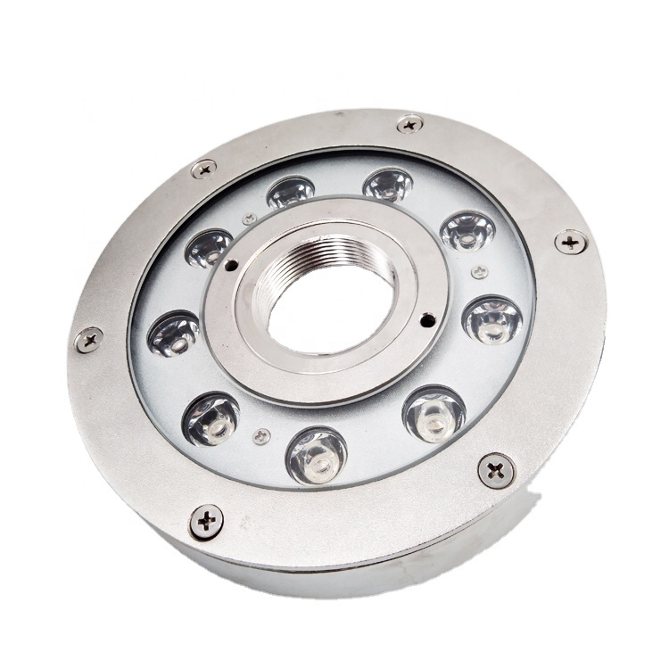 Yaokingled YK-FT104 9x3 Вт 3 года гарантии 316L нержавеющая сталь 27 Вт IP68 Водонепроницаемый одноцветный/RGB светодиодный фонтан