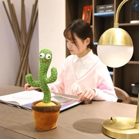 Cactus dansant en peluche, vente en gros, jouet en peluche non rembourré, vente en gros, best-seller 2023