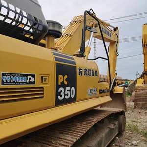 Komatsu-Pelle hydraulique moyenne sur chenilles d'occasion avec peinture, 35 tonnes, haute qualité, avec moteur d'origine - Product Image 2