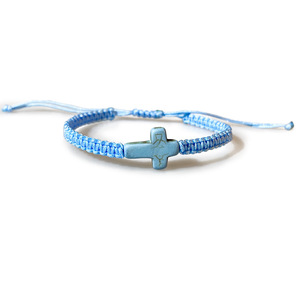 Vente en gros de bracelets et de bracelets tressés croisés en pierre naturelle ajustables à la mode bijoux à breloques pour hommes et femmes cadeaux - Product Image 4