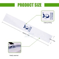 Emballage de lunettes de soleil en gros, sacs refermables semi-transparents biodégradables et compostables imprimés sur mesure pour lunettes et vêtements