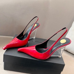 รองเท้าส้นสูงแบบสวมเปิดส้น ดีไซน์เรียบหรู ระบายอากาศได้ดี ขนาด 9 ซม. ประดับคริสตัล ส้นเข็ม สำหรับฤดูใบไม้ผลิ ฤดูใบไม้ร่วง งานพิธีการ และงานปาร์ตี้ ปี 2026 - Product Image 3