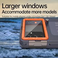 Coque de téléphone de plongée sous-marine universelle professionnelle de 2e génération pour IPhone 13 Mini/12 Mini