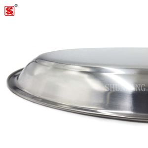 <span class=keywords><strong>Plateau</strong></span> <span class=keywords><strong>de</strong></span> <span class=keywords><strong>service</strong></span>, 1 pièce, assiette ronde en acier inoxydable, chargeur <span class=keywords><strong>plateau</strong></span> <span class=keywords><strong>de</strong></span> <span class=keywords><strong>service</strong></span> jusqu'à 60cm - Product Image 4