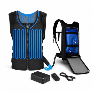 Système de refroidissement portable haut de gamme personnalisé pour sac à dos, gilet de refroidissement en maille avec contrôle du flux d'eau, vêtement rafraîchissant pour usage extérieur - Product Image 1