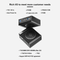 Mini PC Industrial Integrado sin Ventilador, Intel N100/N305, Linux/Windows, Computadora Industrial de Borde con 2*COM, Sim, Wifi, 4G, Yankong