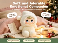 Peluche Intelligente de Noël avec IA et ChatGPT, Jouet Parlant pour Enfants, Apprentissage du Contabillement d'Histoires, Conversation Vocale, Cadeau Robot IA