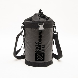 Black 600D TPU Waterproof Cylindrical <b>Bucket</b> Bag Unisex Outdoor Portable Crossbody Shoulder Bag Lightweight Durable - Product Image 3