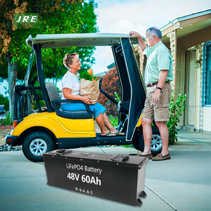 แบตเตอรี่รถกอล์ฟ Lifepo4 48v 51.2v 120ah พร้อมหน้าจอ BT RS485 ระบบ BMS ในตัว สำหรับ<span class=keywords><strong>รถ</strong></span>กอล์ฟคลับคาร์ - Product Image 2