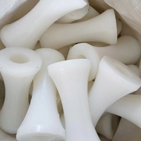 Services d'usinage CNC personnalisés Petites pièces en plastique HDPE Pom Nylon-Plaque Vis de tige de tôle Guide de crémaillère Guide de rouleau
