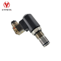 Vanne solénoïde hydraulique à cartouche filetée XYIYEYA SV-12-20, 16 mm de diamètre, à deux positions et deux voies, normalement fermée, pour le déchargeur de pression