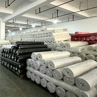 Tissu en microfibre brossée 100 % polyester, largeur extra-large, haute qualité, teinture lisse et brillante, pour draps et matelas – Vente en gros usine