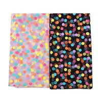 Tissu en tulle polyester à pois colorés pour robe, jupe tutu, nœud papillon, accessoires pour cheveux DIY