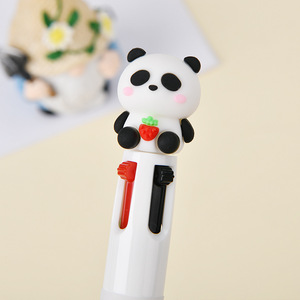 <span class=keywords><strong>Penna</strong></span> a sfera creativa carina da 0.5mm <span class=keywords><strong>per</strong></span> studenti della scuola primaria Multi-colore stampa cartone animato scritta in plastica Multi-testa - Product Image 3