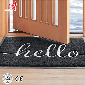 Tapetes de Entrada Personalizados con Logotipo, Antideslizantes, con Relieve, de PVC, para Interiores y Exteriores, Tapetes de Lujo para el Hogar - Product Image 1