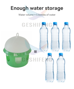 4L <span class=keywords><strong>Bebederos</strong></span> automáticos de agua <span class=keywords><strong>para</strong></span> palomas Boquilla dispensadora de líquido Bebedores automáticos de agua <span class=keywords><strong>para</strong></span> palomas Dispensador de agua <span class=keywords><strong>para</strong></span> pájaros - Product Image 3