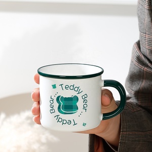 Vente chaude tasse en céramique <span class=keywords><strong>pas</strong></span> <span class=keywords><strong>cher</strong></span> prix tasses à café à la main petit déjeuner tasse pour les enfants - Product Image 5