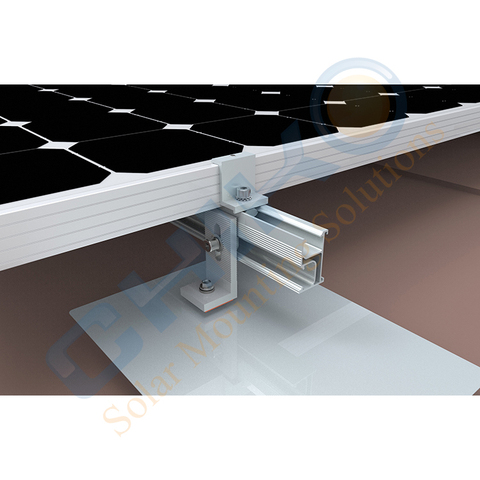 Q235 Adjustable Solar Mounting Racking for Ground PV Install