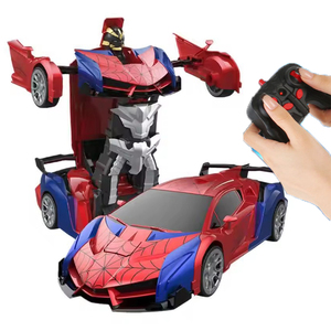 MILI Auto Robot <span class=keywords><strong>Ragno</strong></span> Trasformabile con Telecomando a 6 Canali 2.4G Incluso, Scala 1:18, per Bambini - Product Image 1