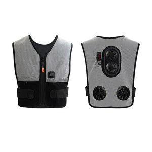 Gilet de refroidissement intelligent de haute <span class=keywords><strong>technologie</strong></span> de 5e génération avec ventilateurs, gilet de climatisation réglable pour les activités de plein air - Product Image 3