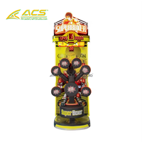 Machine d'entraînement de boxe ACS avec détection de mouvement, en matériau ABS - Jeu d'arcade à monnayeur pour plusieurs joueurs, en anglais