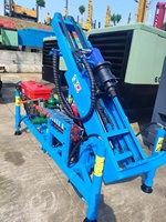 Foreuse de puits d'eau portable efficace RL150 150m avec moteur diesel pour forage de roche