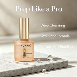 KLANA Factory Direct Supply 3S Air Dry Nail Prep Dehydrator รุ่นปรับปรุง 15 มล. น้ำยาเตรียมหน้าเล็บใส ช่วยเพิ่มการยึดเกาะของเล็บ ขจัดน้ำมันบนพื้นผิวเล็บ - Product Image 6