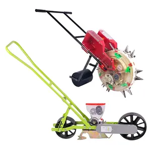 Reseeding Grass Seeder/Spread Boden mischen Garten Rotary Tool Garten rad Grubber Obst Gemüse Maissamen Pflanzer