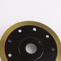 Disque diamanté à coupe rapide 4-5 pouces Turbo Net Wave avec bride pour pierre, céramique, granit, marbre