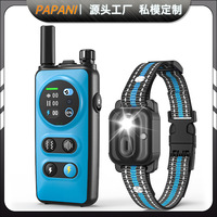 LED-Entfernungsanzeige Vibrations- und Tonalarm Trainingsfunktion Outdoor-Haustier-Sicherheitstracker Lange Standby-Zeit Anti-Verlust GPS-Hundehalsband