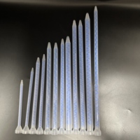 Mélangeur statique de tubes pour adhésif bicomposant AB bleu ME13-24T pour cartouches d'injection 200/400ML 1:1/2:1