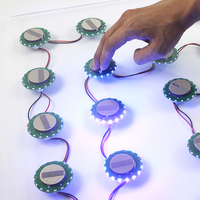 DC24V 3A Smart River Table DIY LED Éclairage Cellulaire Bobine Bande Lumineuse Capteur Tactile Circuit Module PCBA Borad avec Éclairage Bleu