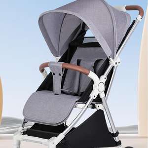 Nouveau Style bébé <span class=keywords><strong>poussette</strong></span> assis fonction de mensonge <span class=keywords><strong>Triple</strong></span> pli tige de traction Ultra léger Portable <span class=keywords><strong>poussette</strong></span> de poche - Product Image 5