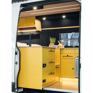 Kit de conversion de fourgon <span class=keywords><strong>aménagé</strong></span> <span class=keywords><strong>Mercedes</strong></span> Sprinter RV avec cuisine et salle de bain, accessoires intérieurs pour camping-car - Product Image 1