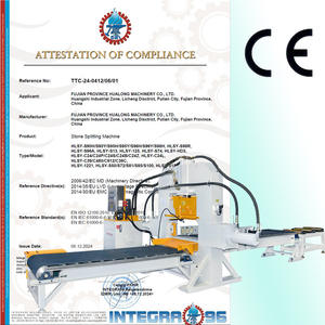 Hualong machines robustes 150 200 300 tonnes Hydra Split maçonnerie pierre cisaillement bloc cutter Guillotine Rock <span class=keywords><strong>Splitter</strong></span> avec convoyeur - Product Image 2