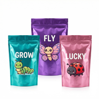 Prix d'usine, échantillon gratuit, sacs d'emballage Doypack personnalisés, sacs en aluminium pour aliments, 3,5 g, 7 g, 50 g, 100 g, 250 g, 500 g, 1 kg