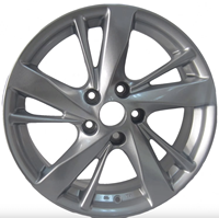 Pour Nissan Chine Vente en gros Jantes en alliage pour voitures particulières 16 17 pouces 5*114.3 pour 300ZX Primera Juke Rogue Select Sport X-Trail
