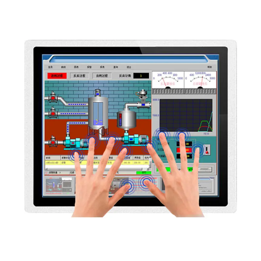 19 inç mini PC endüstriyel kalem teşhir rafı kapasitif bilgisayar dokunmatik ekran monitör endüstriyel uygulama için panel kutusu adet