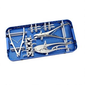 Ensemble d'instruments chirurgicaux orthopédiques de haute qualité pour traumatologie, en acier inoxydable, avec poignée pour instruments à câble - Product Image 1