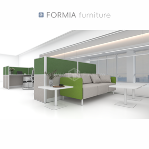 Conjunto Modular de Oficina Moderna, Muebles de Cubículo, Estaciones de Trabajo, Escritorio para 4 Personas con Separador - Product Image 6